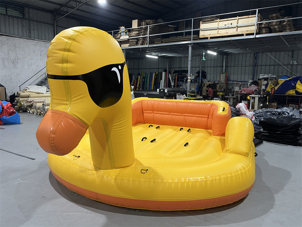 5 Seater Towable Duck Boat / Giant Inflatable Pool Toy – Soft Summits